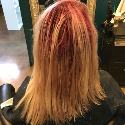 Before - Schwarzkopf Rooty Blonde