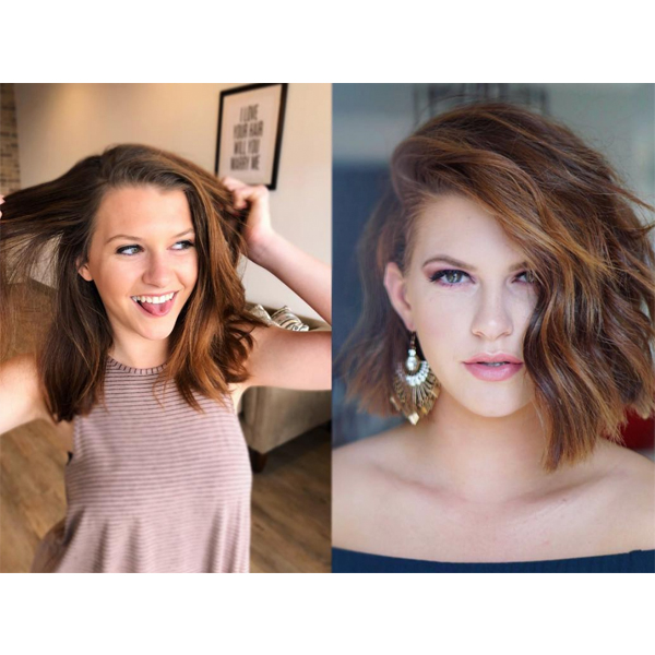 Warm Hazelnut Balayage Color Formula