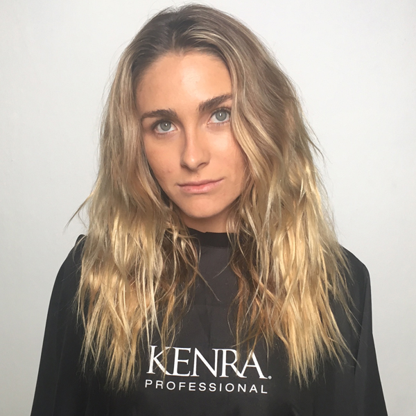 kenra color icy blonde beige cassie siskovic color formula before