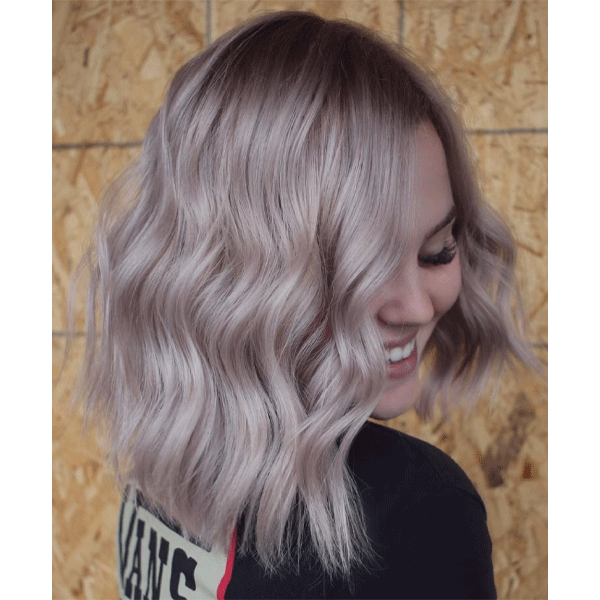 blonde, beige, short hair, waves, curls