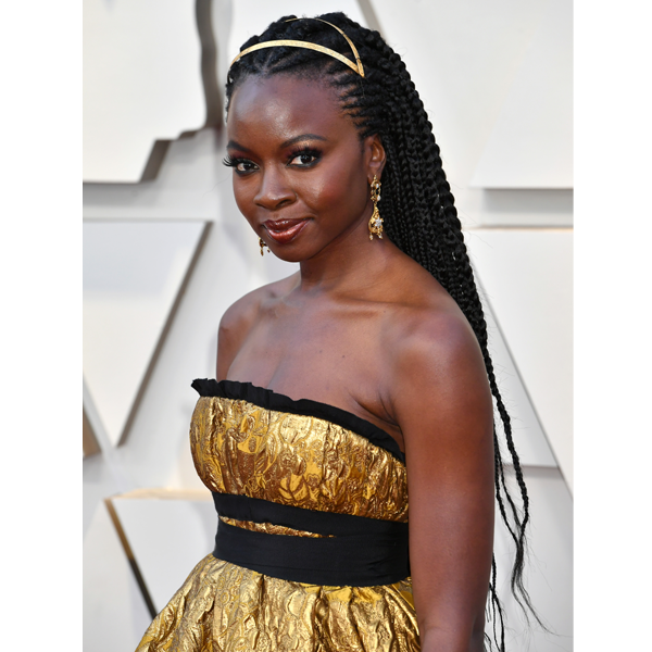 Danai Gurira Hair Larry Sims Black Panther Actress Oscars Red Carpet Celebrity Styling How To