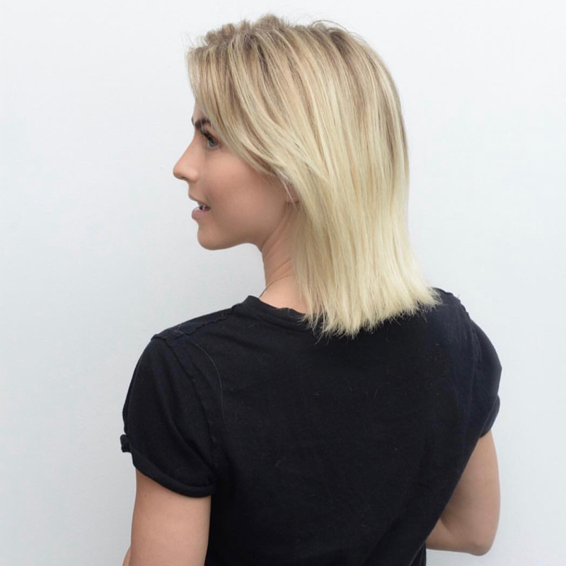Julianne Hough Joico Defy Damage Baby Blonde Celebrity Color Nine Zero One Salon Riawna Capri Formulas