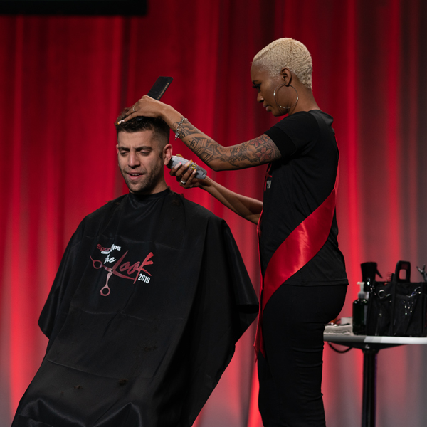 Sport Clips Get The Look How To Imani Tezeno @madeenjapan_ Textured Mohawk Clipper Cut Fade Curly Hair Men's Mens Cuts Barbering Barber