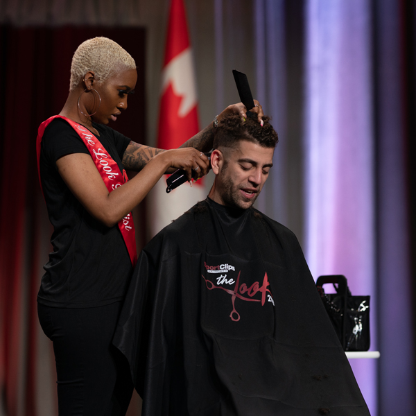 Sport Clips Get The Look How To Imani Tezeno @madeenjapan_ Textured Mohawk Clipper Cut Fade Curly Hair Men's Mens Cuts Barbering Barber