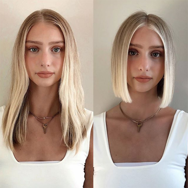 Sara Pestella @saramay_level10 Bright Blonde Bob Formula How To Schwarzkopf Professional BLONDME