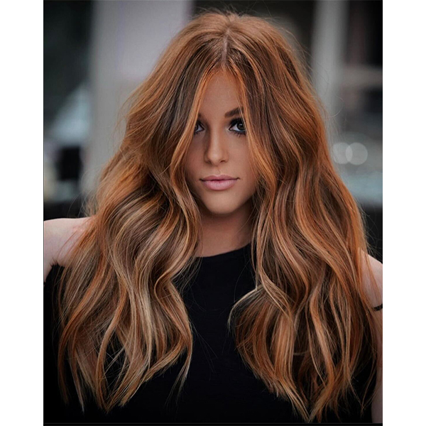 eric michael ericmichaelhair copper dimensional ribbons