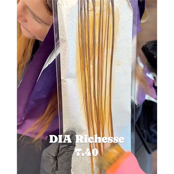 Sunset copper balayage how-to tutorial trending hair color tips application steps red hair