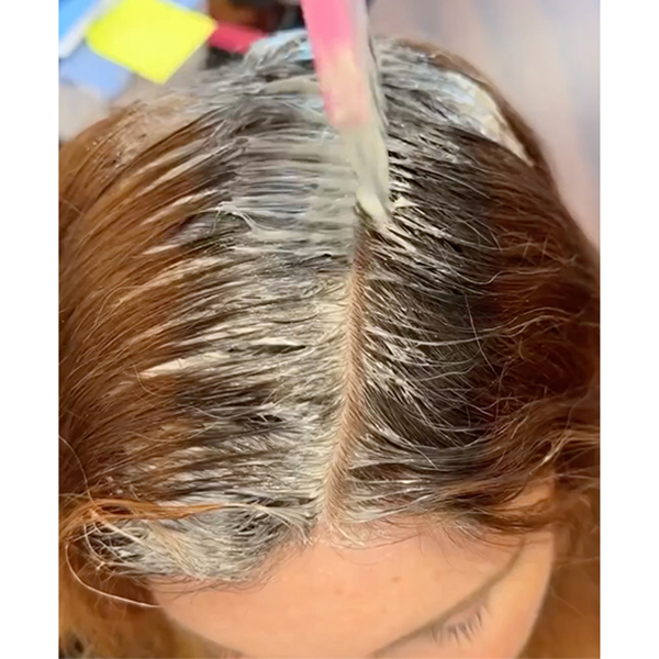 Sunset copper balayage how-to tutorial trending hair color tips application steps red hair