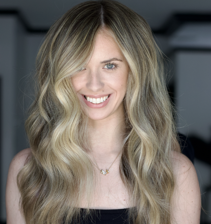lived in dimensional blonde balayage