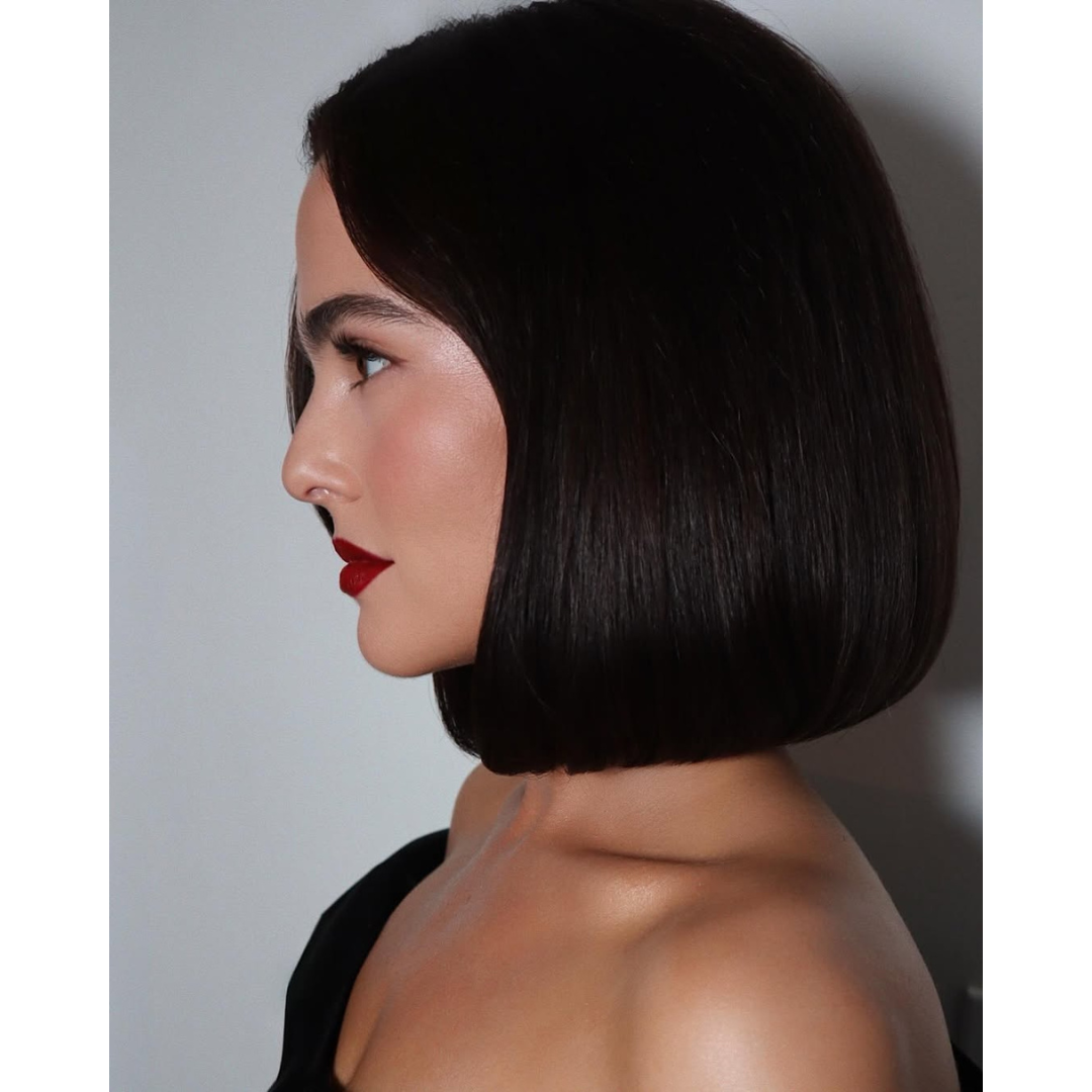 caviar brunette Zoey Deutch Photo Credit Instagram via @bridgetbragerhair (2)